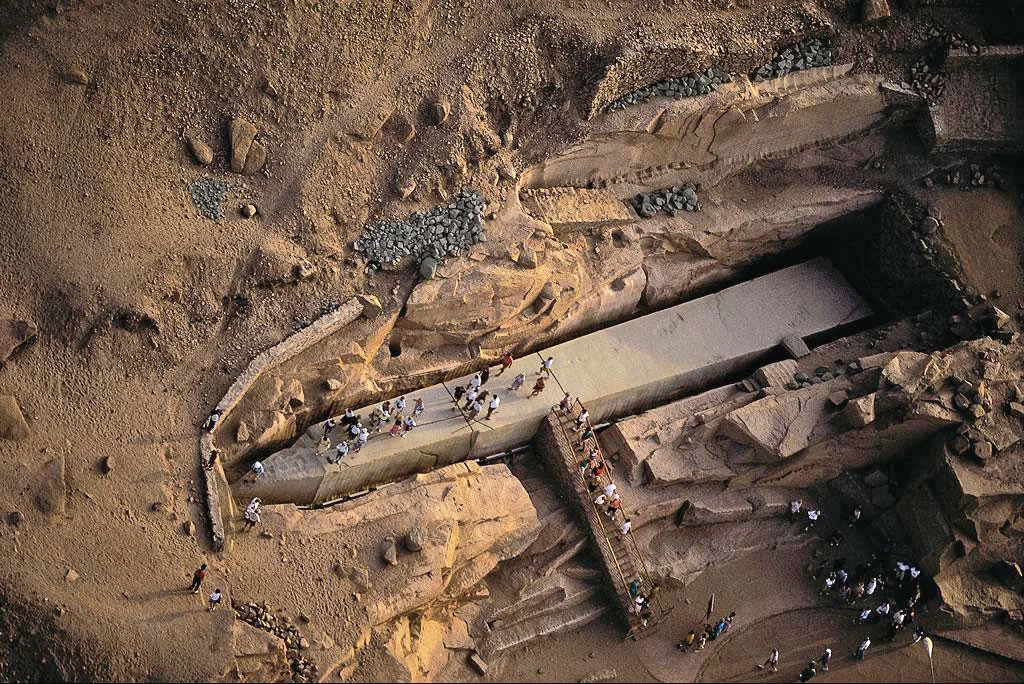 Explore the Unfinished Obelisk on Aswan Excursions