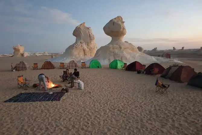 White Desert National Park Egypt Camping Experience