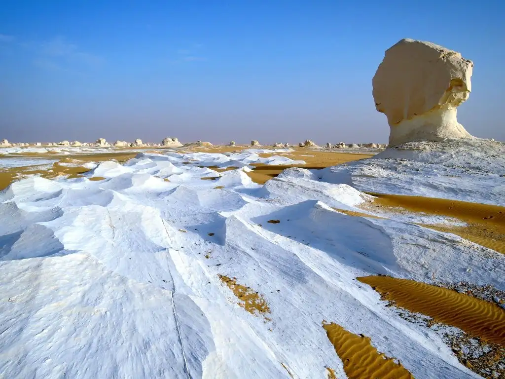 White Desert Camping Experience National Park Egypt