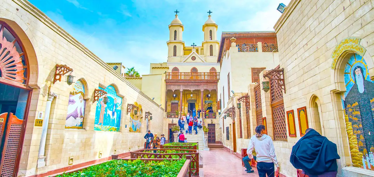 Hanging Church Coptic Cairo historic church Egypt