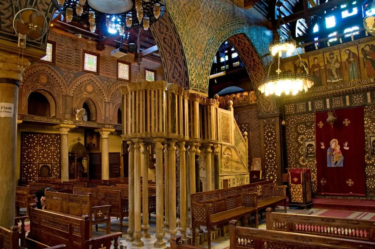Guided Cairo day tour visits Abu Serga Church
