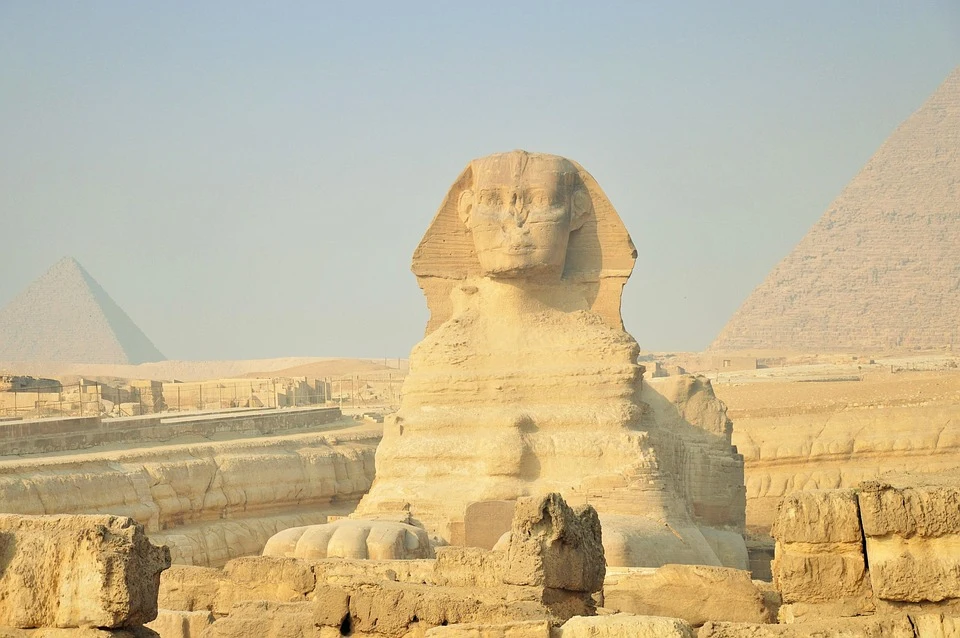 Great Sphinx at Giza Plateau