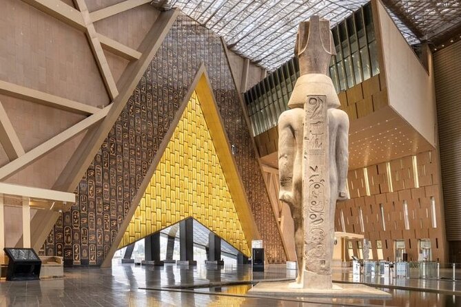 Private Giza Pyramids and Grand Egyptian Museum Tour
