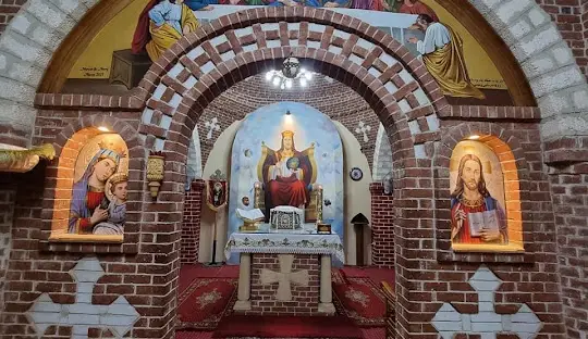 Explore Coptic monasteries Deir El-Baramus Egypt