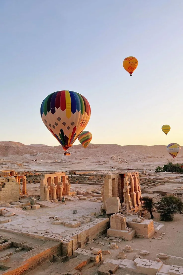 Egypt Hot Air Balloon In Luxor