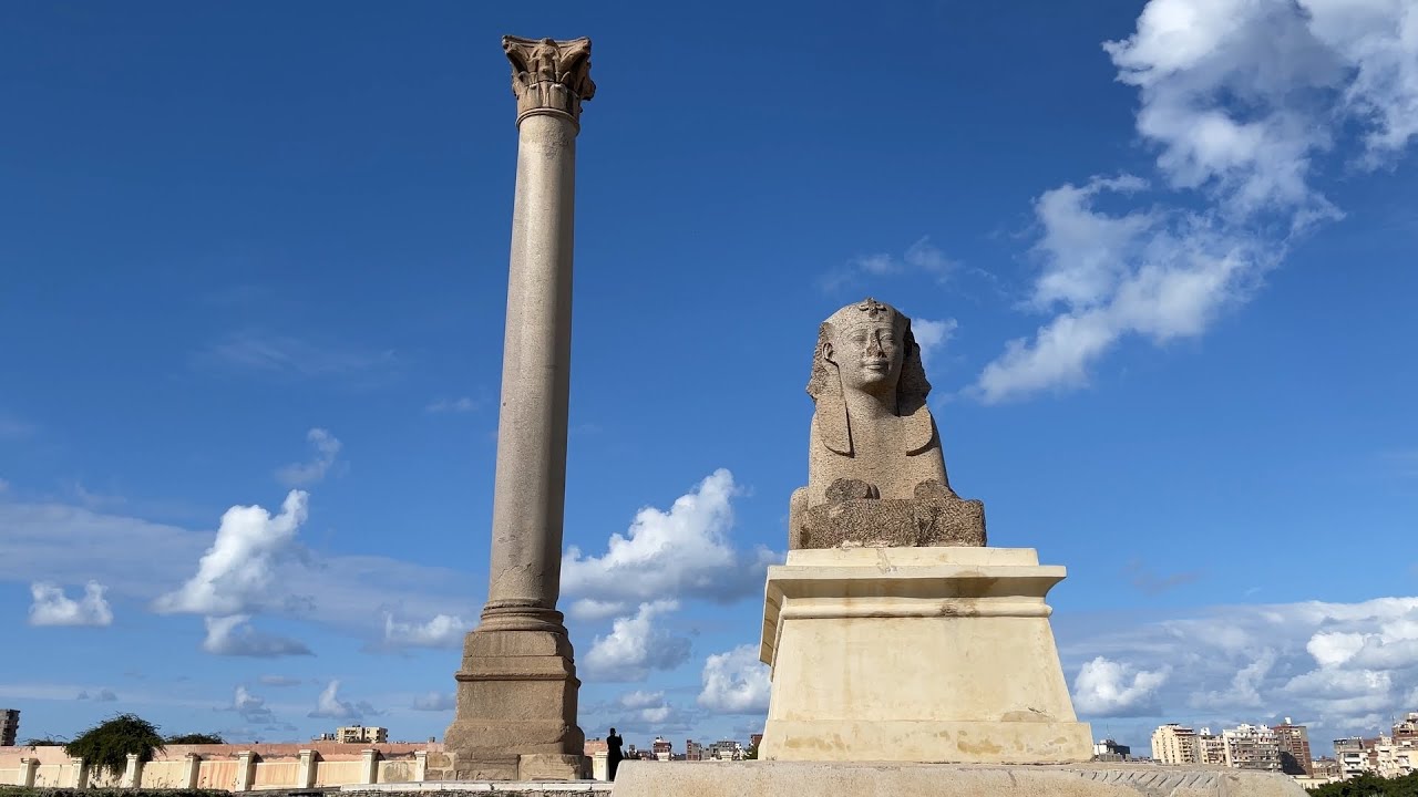 Visit Pompey’s Pillar Alexandria historical attraction