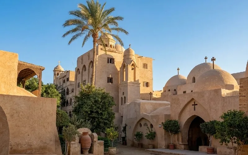 full day trip from Alexandria to Wadi El Natrun